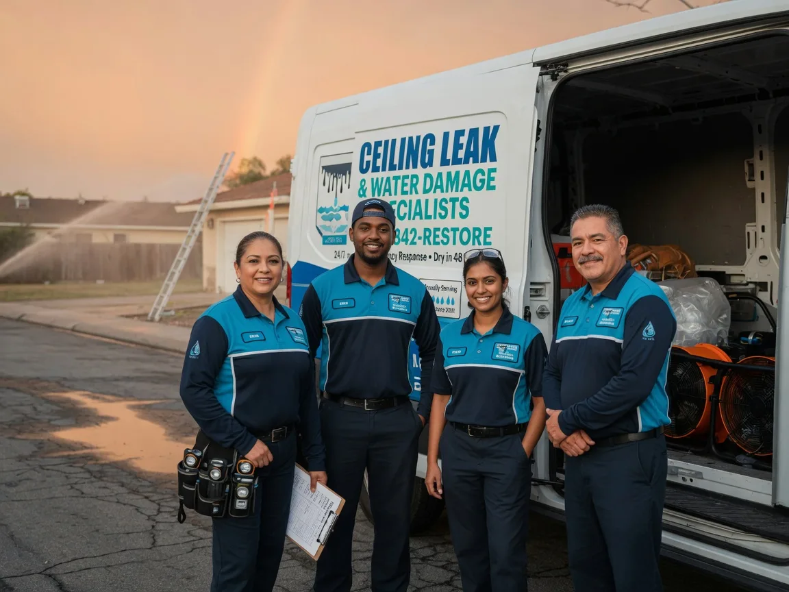 Ceiling Leak Cleanup company in Edgerton, WI
