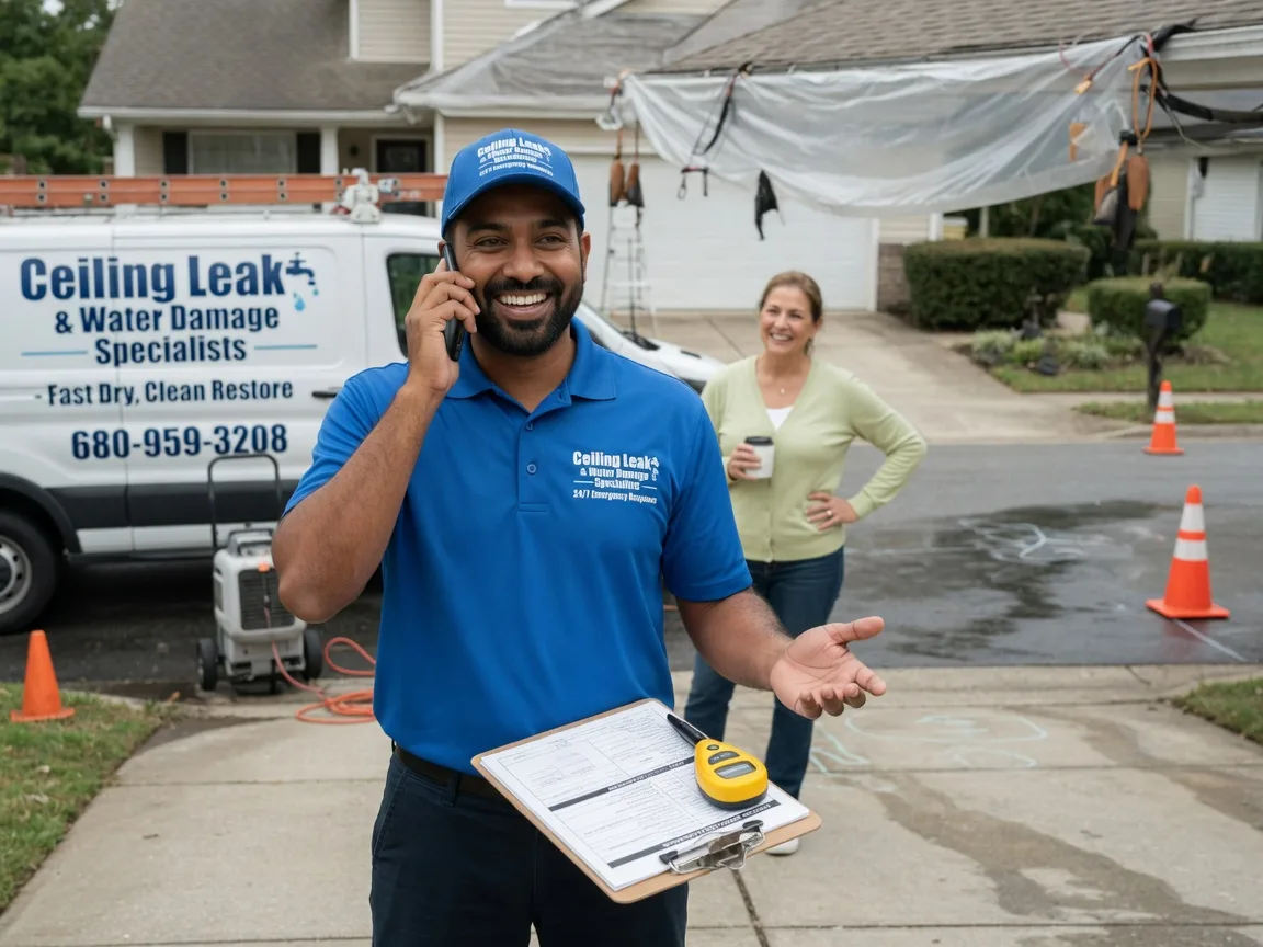 Ceiling Leak Cleanup Edgerton, WI FAQs